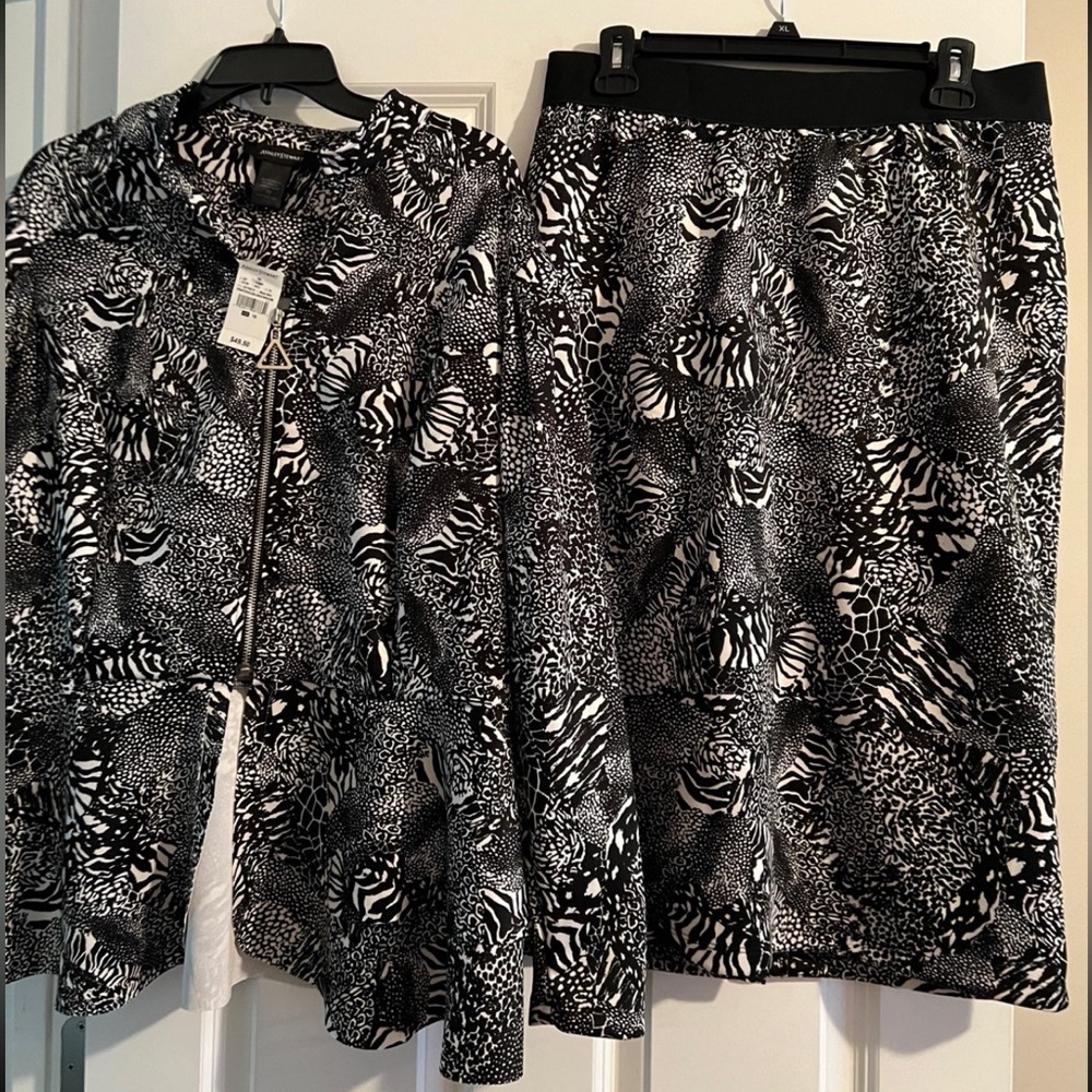 New Ashley Stewart skirt set